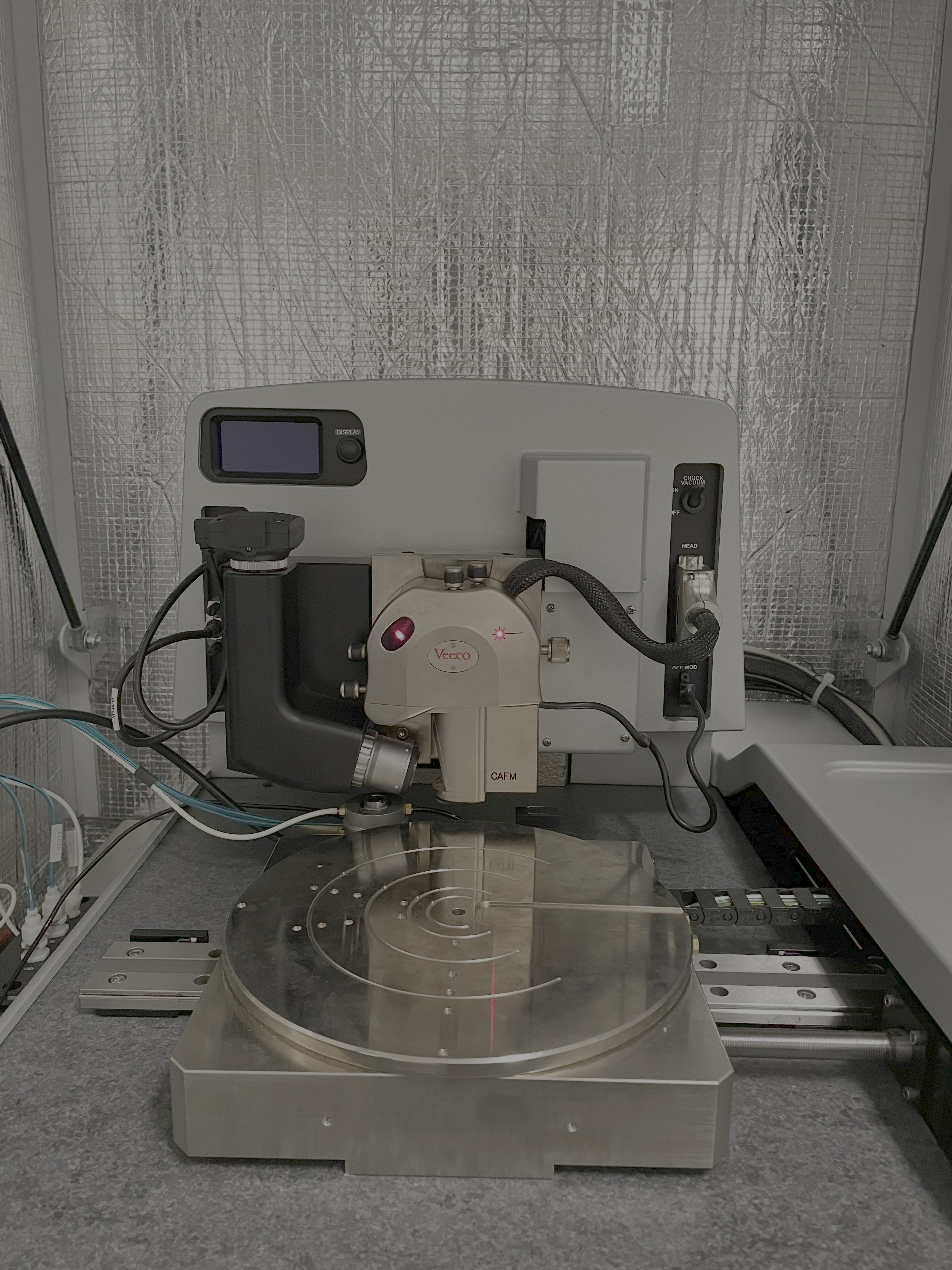 Atomic force microscope used for surface characterization