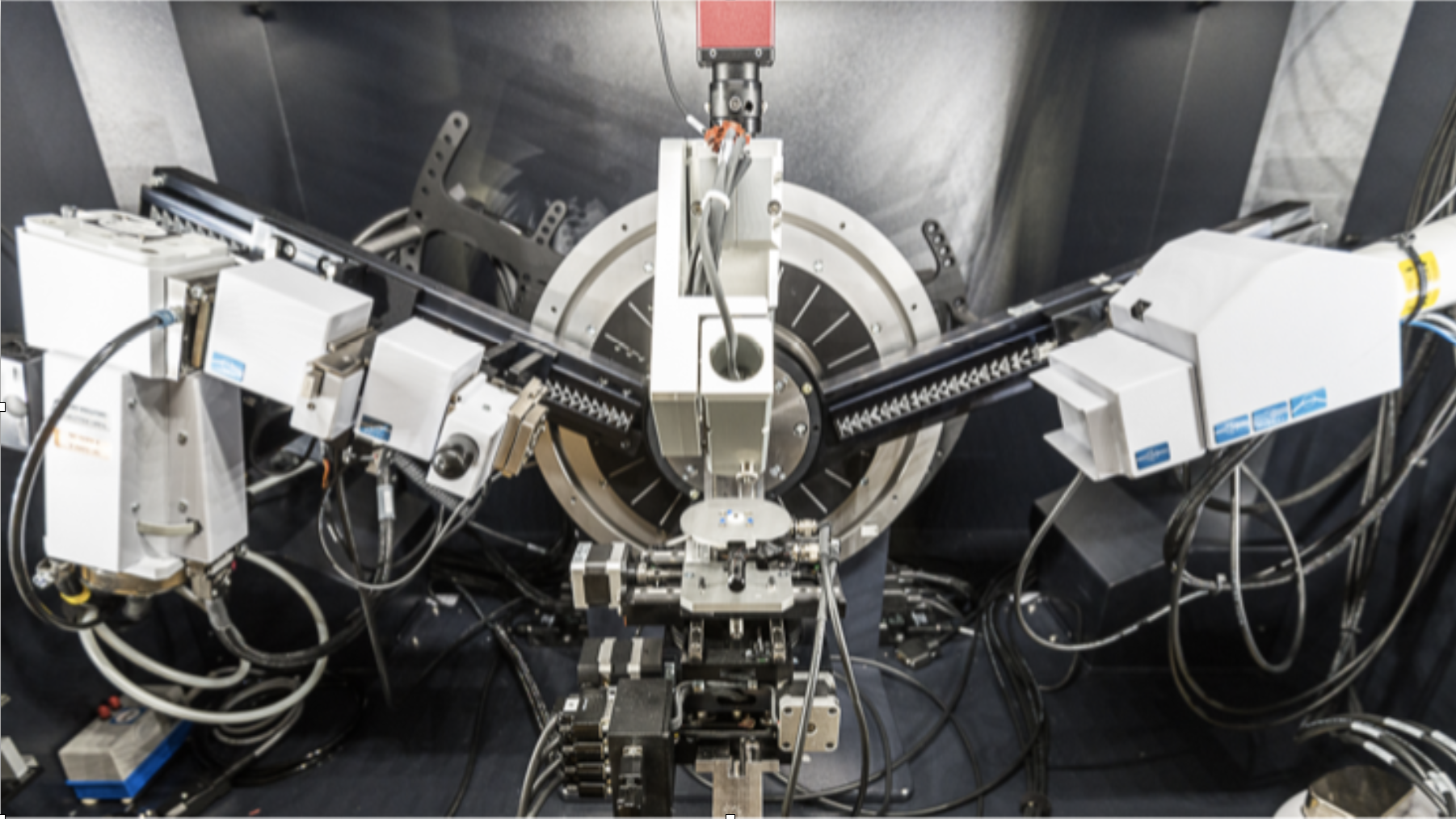 X-ray diffractometer used for thin-film structural characterization