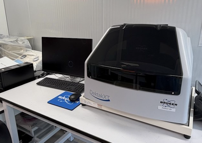 Profilometer used for step-height and thin-film measurements